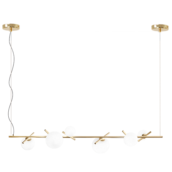 Hängelampe APP1664-6CP Gold