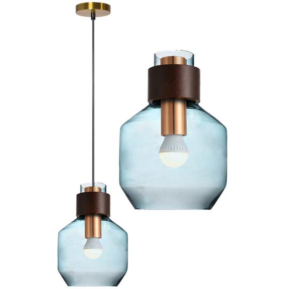 Deckenlampe Glas blue APP433-1CP