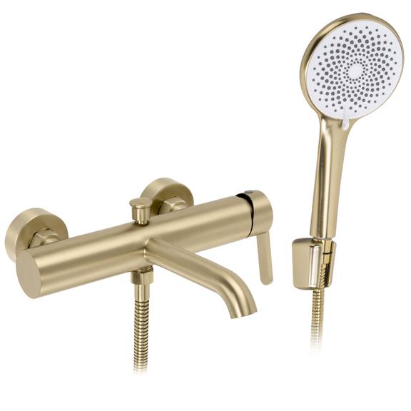 Baterie pentru cadă REA Ontario Side Brush Gold