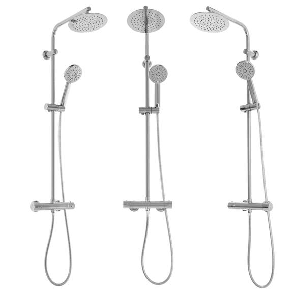 Shower set REA BLISS Chrome