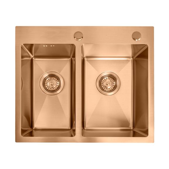 Fregadero de acero Toby BRUSH COPPER