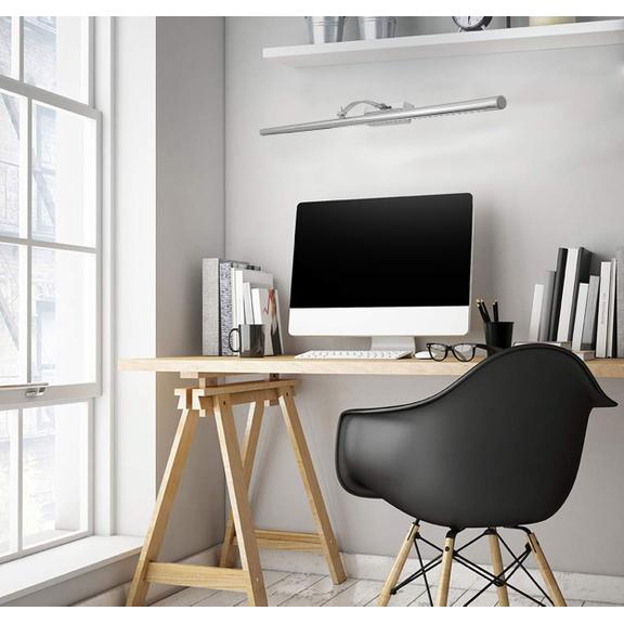 LED sieninis šviestuvas 15W 106CM APP367-1W CHROM