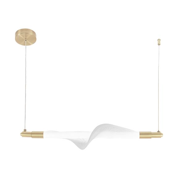 Lampe LED G011-CP WHITE/GOLD