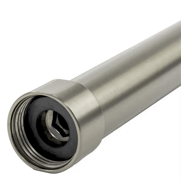 Pagarinājums vannas un dušas komplektam brush nickel 50 cm