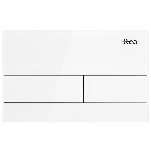 Przycisk typu T do stelaża podtynkowego WC K011A-Q Białe Szkło