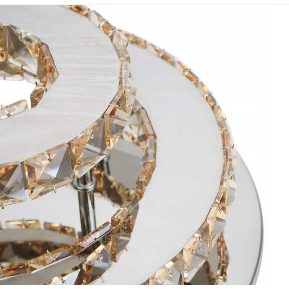 Deckenlampe Kristall LED 20W rund APP411-C