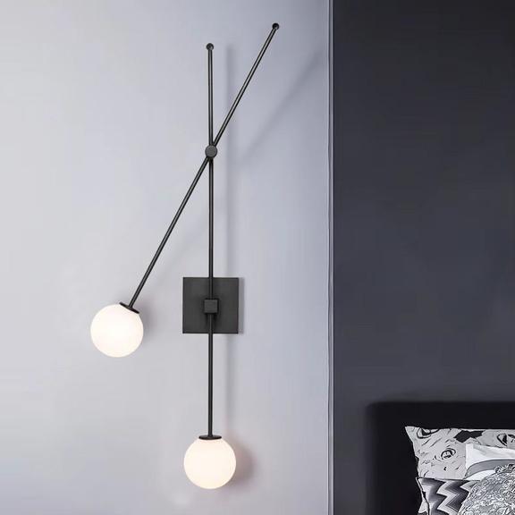 Wandlampe APP1595-2W black