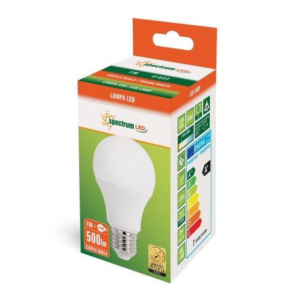 Glühbirne LED warm E-27 230V 7W 13900