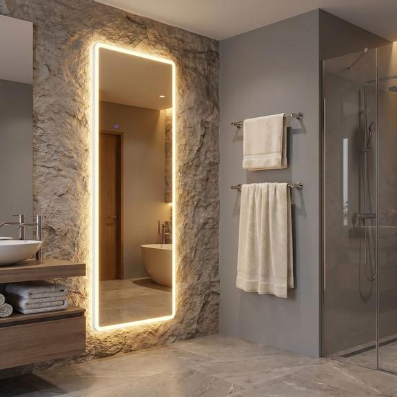 Tükör LED Classico 60x170cm White