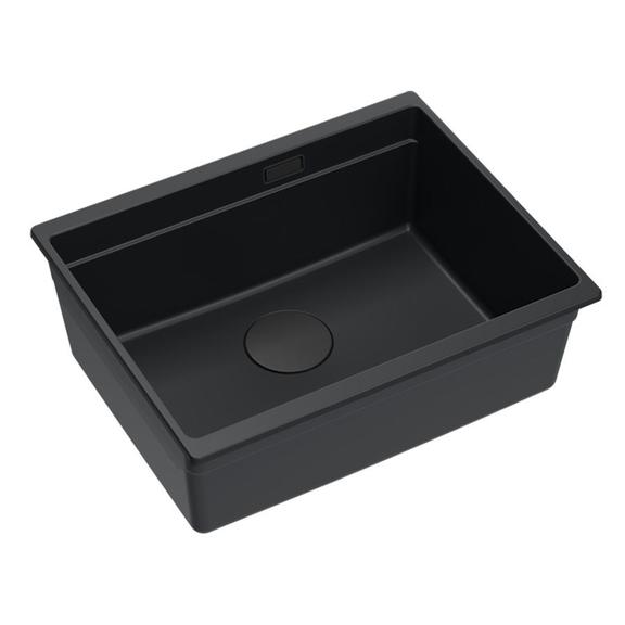 granīta izlietne Logan 100 Black