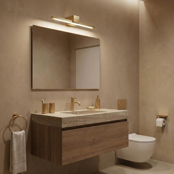 Aplică LED pentru baie SWE043-1W 40cm GOLD