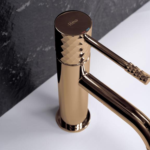 Змішувач Rea Lungo Diamond Copper Low