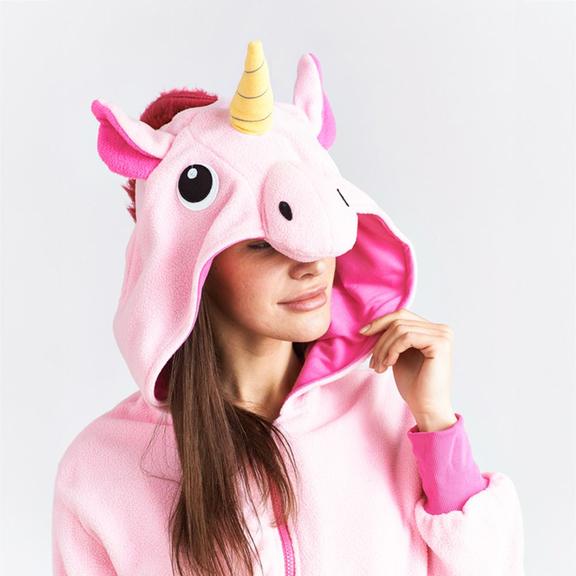 Bluza z kapturem Kigurumi Pegaz Pink M