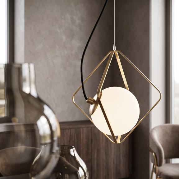 Lampa Wisząca APP1017-1CP
