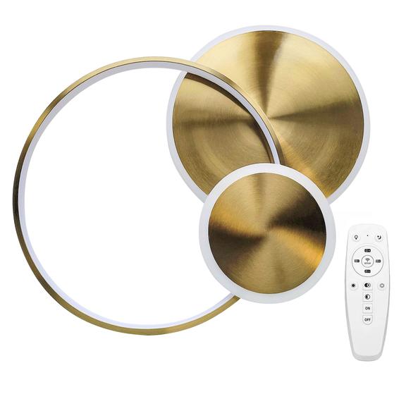 Люстра стельова APP1711-C Brush Gold  LED