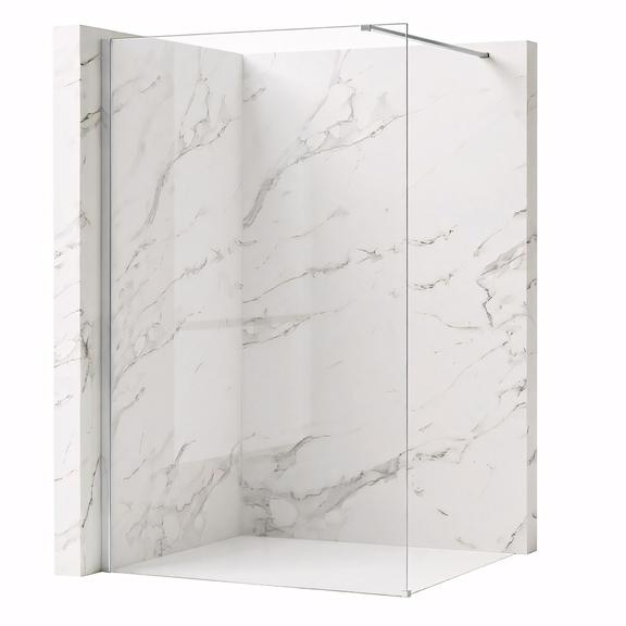 Dušo siena Rea Flexi Transparent / Chrome 70