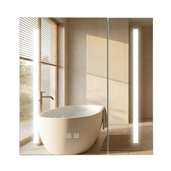 LED-es tükrös szekrény M1015-60 60x65