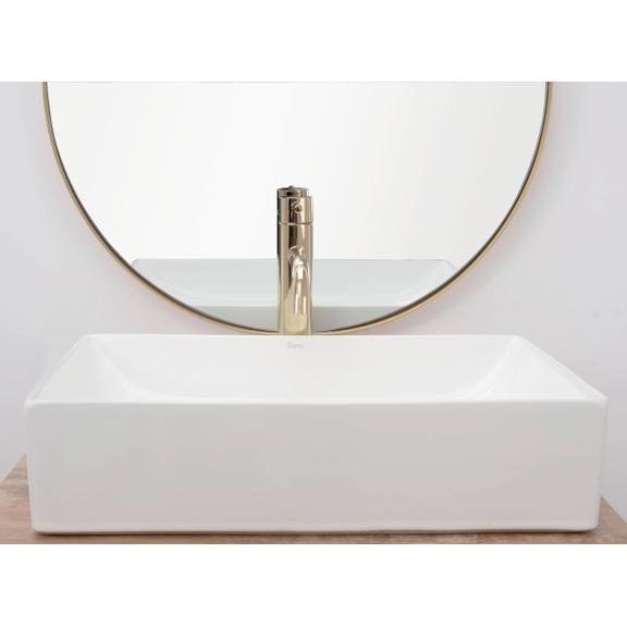 Umywalka REA Inga White Nablatowa