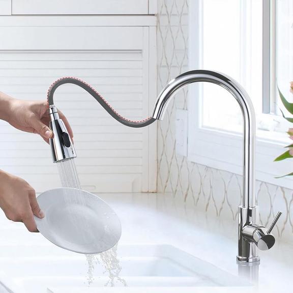 Robinet de cuisine REA CROSS CHROM