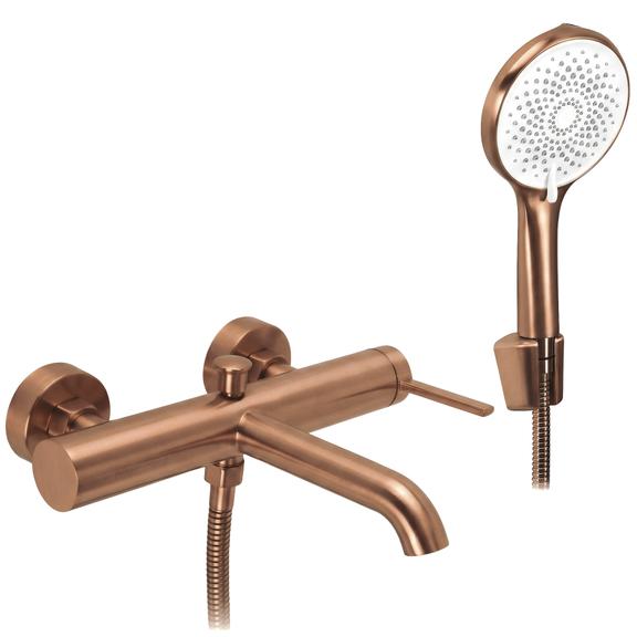 Baterie pentru cadă REA Rivo Brush Copper