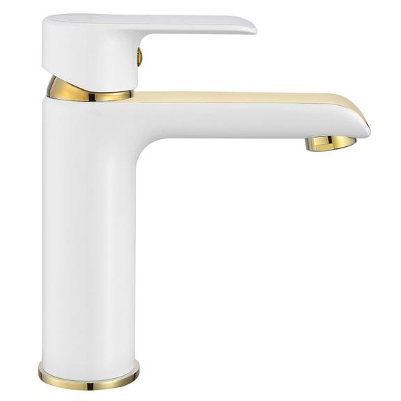 Grifo de LAVABO REA Bloom White Gold Low
