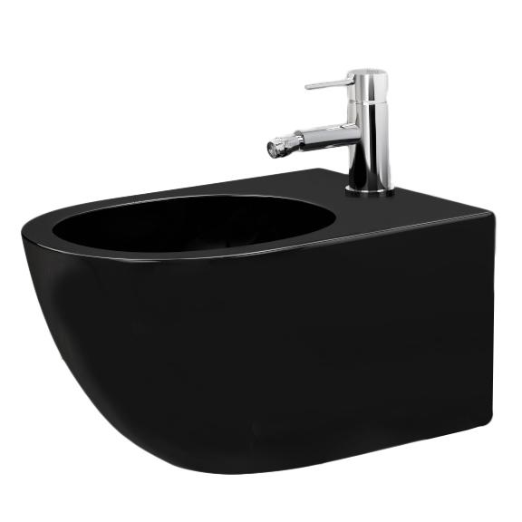 Carlo Mini seinälle ripustettava bidee, mattamusta