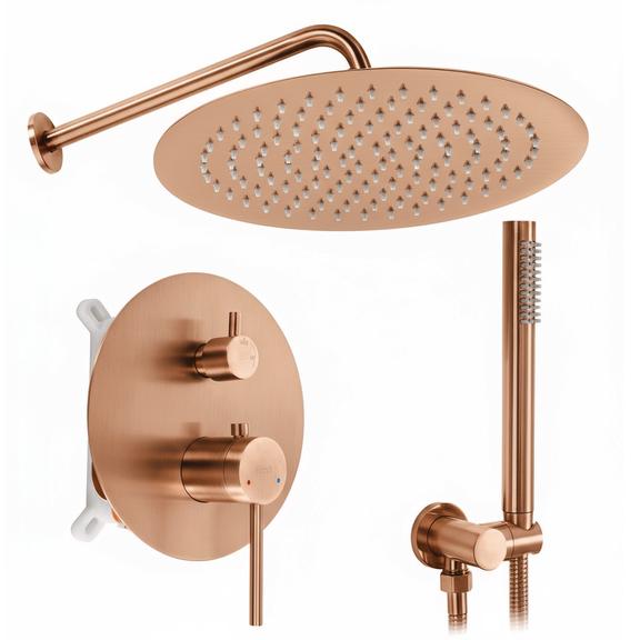 Shower system  Rea Foss Clif Brush Copper + BOX