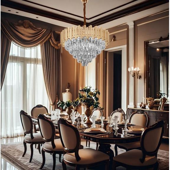 Hängelampe G052-CP 60CM GOLD