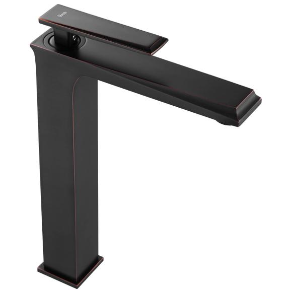 Bathroom faucet REA Romano Old Black High