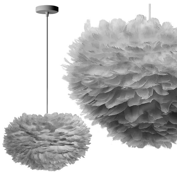 Hängelampe Feder grey  APP334-3CP