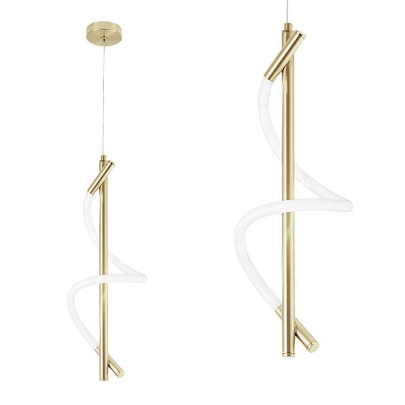 Lampe LED G015-CP Gold