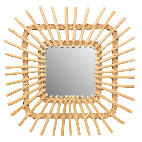 LUSTRO ŚCIENNE BOHO 45CM QDJ071