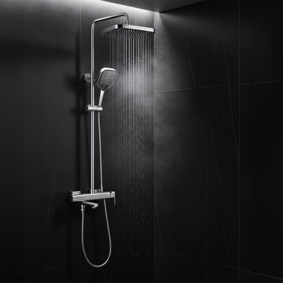 Kit de douche Rea Arlo Brush Nickle