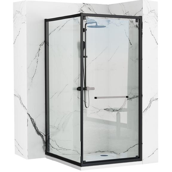 Zuhanykabin Rea Space In Black 80x100