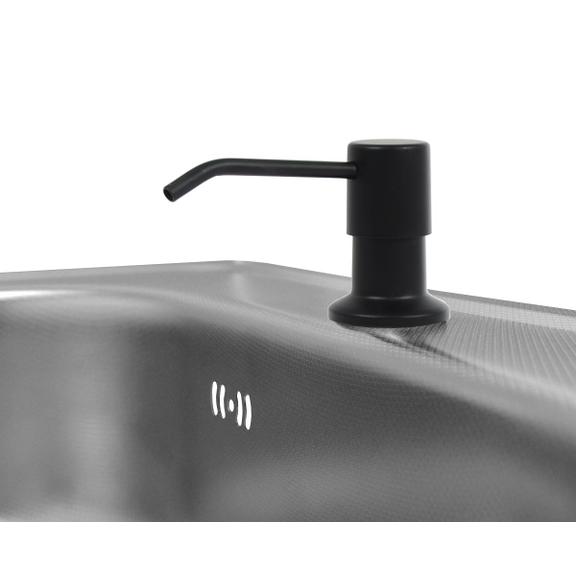 Dozator za tekući sapun Rea Black 322102