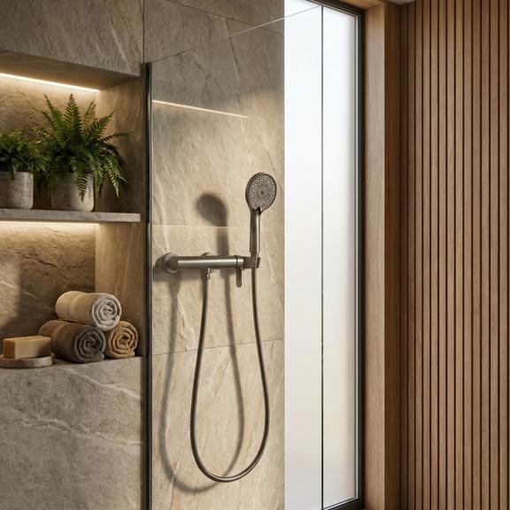 Shower faucet REA Arcos Titan