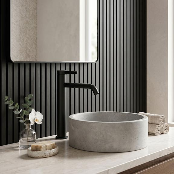 Baterie pentru baie Rea Rivo Black High