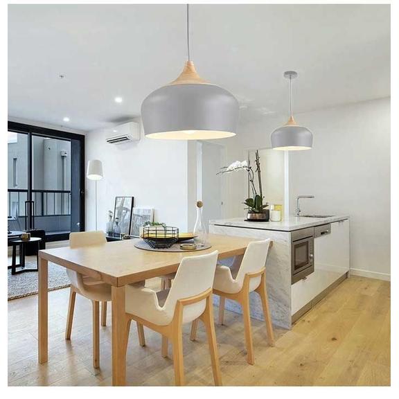 Hängelampe Bari grey