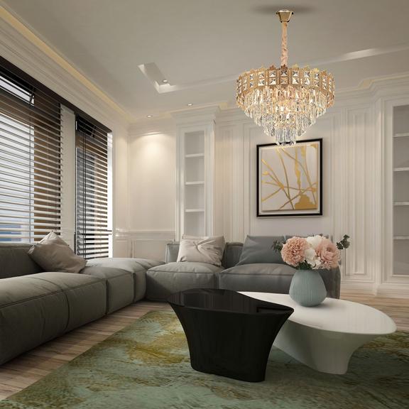 Hängelampe Cristal G049-CP 60CM