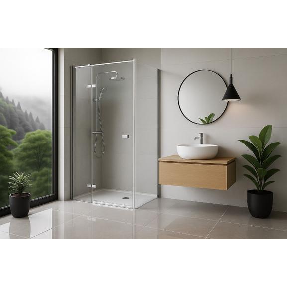 Tuš kabina Rea Atlas 120x80 Chrome