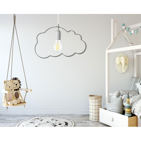 Hängelampe Cloud grey
