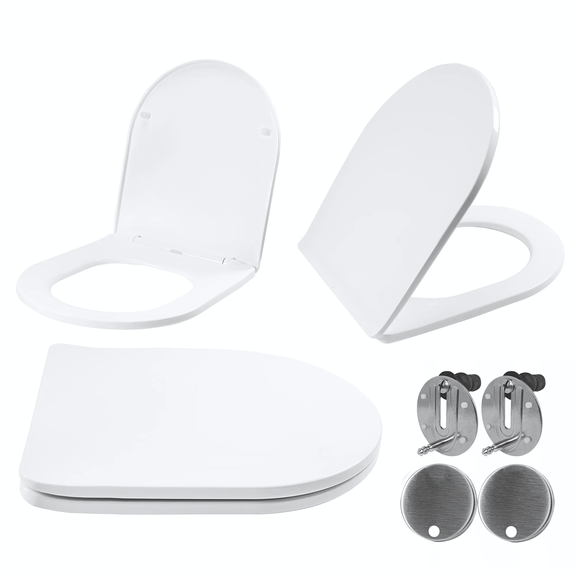 Сиденье для унитаза UF FLAT WHITE CARLO