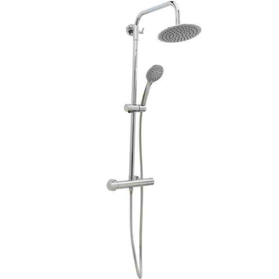CALANI DAYTON CHROME Suihkusetti termostaatilla