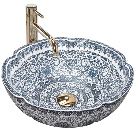 Νιπτήρας πάγκου Vivien 42.5 x 42.5 x 15 cm