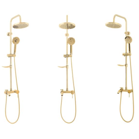 Conjunto de ducha REA Luis Gold