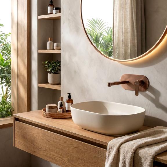 Unterputz Armatur REA Arcos Brush Copper