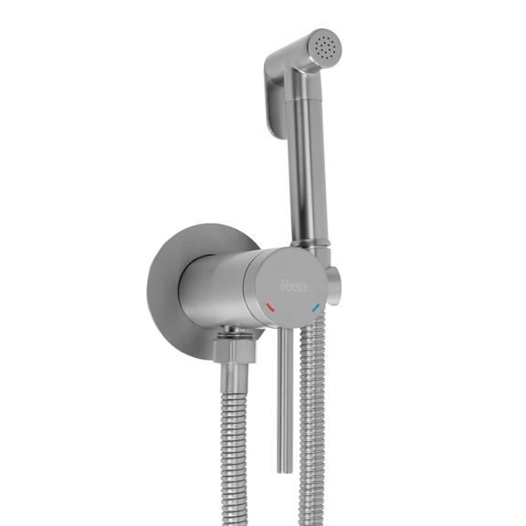 Bidet faucet  Foss Clif Brush Nickel