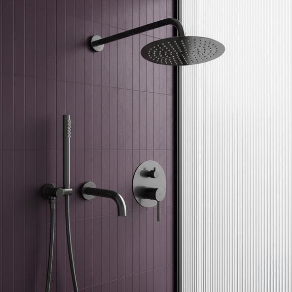 Concealed bath and shower set Rea Lungo Titan + BOX