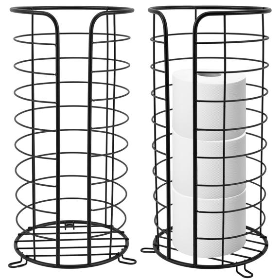 Portarrollos para papel higiénico Black 322743A