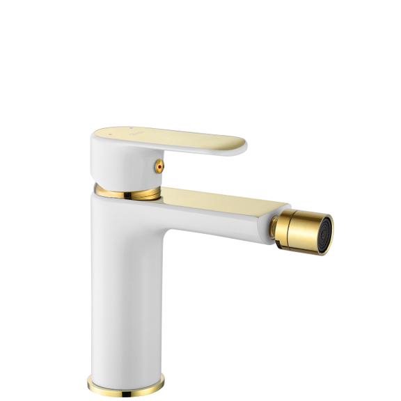 Bidet faucet Rea Bloom White gold